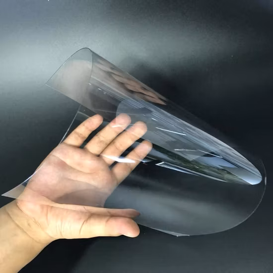 0.5mm 좋은 품질의 엄밀한 애완 동물 시트 롤에 투명 애완 동물 필름