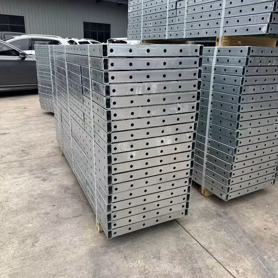 콘크리트 건축을 위한 플라스틱 거푸집 건축자재 사용